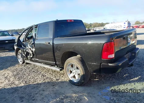 2018 Ram 1500 Express 4X4 5'7 Box z USA, uszkodzony, nr VIN 1C6RR7KG7JS222225